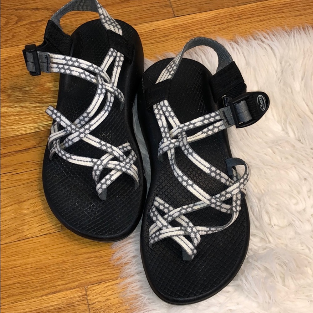 Never Worn Chaco Zx/2 Gray Multi Double Strap Toe